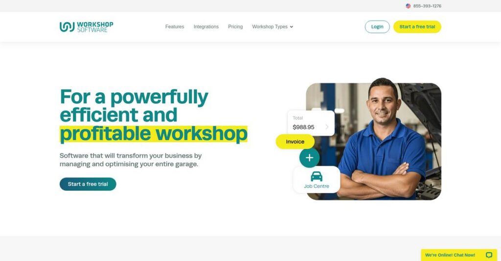 Workshop Software Homepage