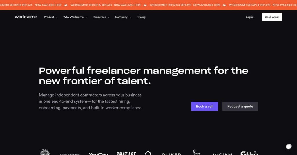 Worksome Homepage