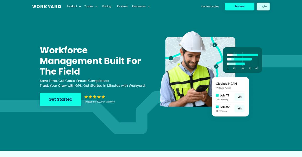 Workyard Homepage