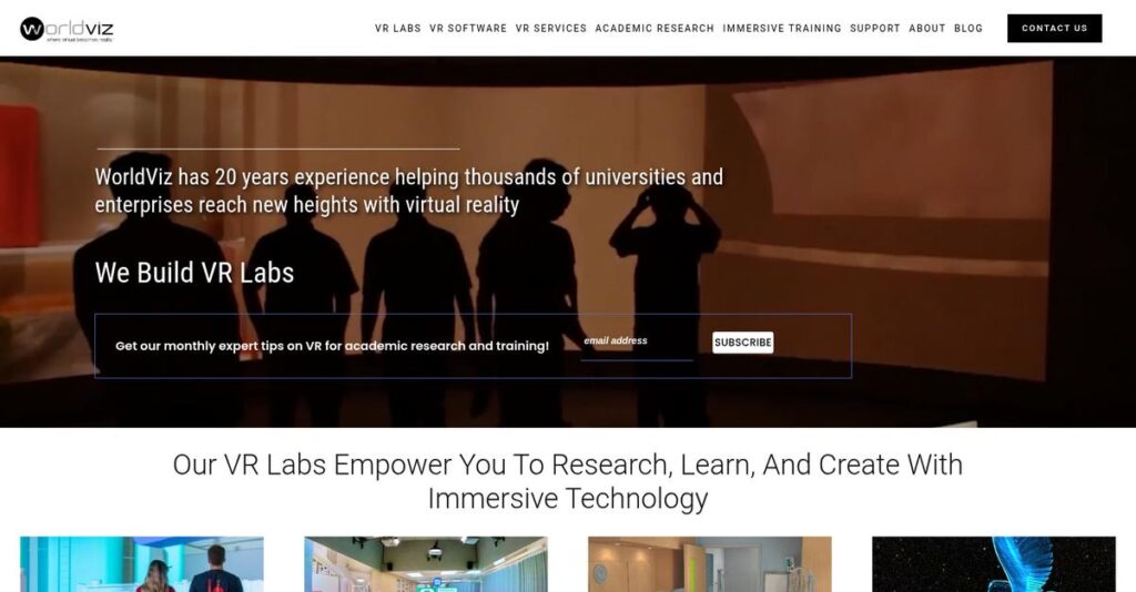 WorldViz Homepage
