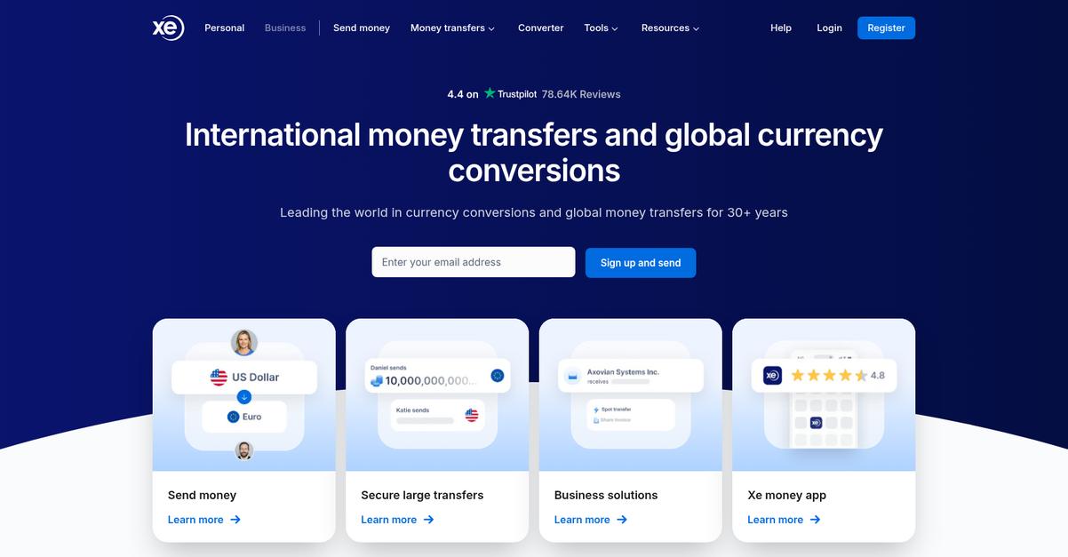 Xe Homepage