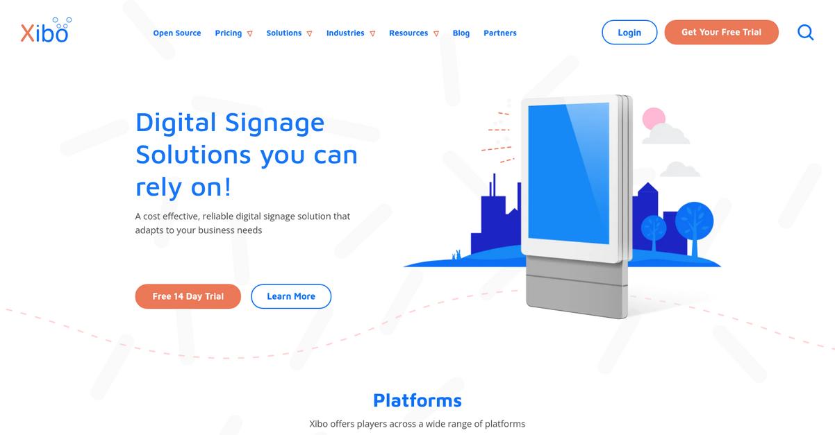 Xibo Homepage