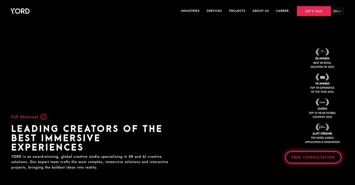 Yord Homepage