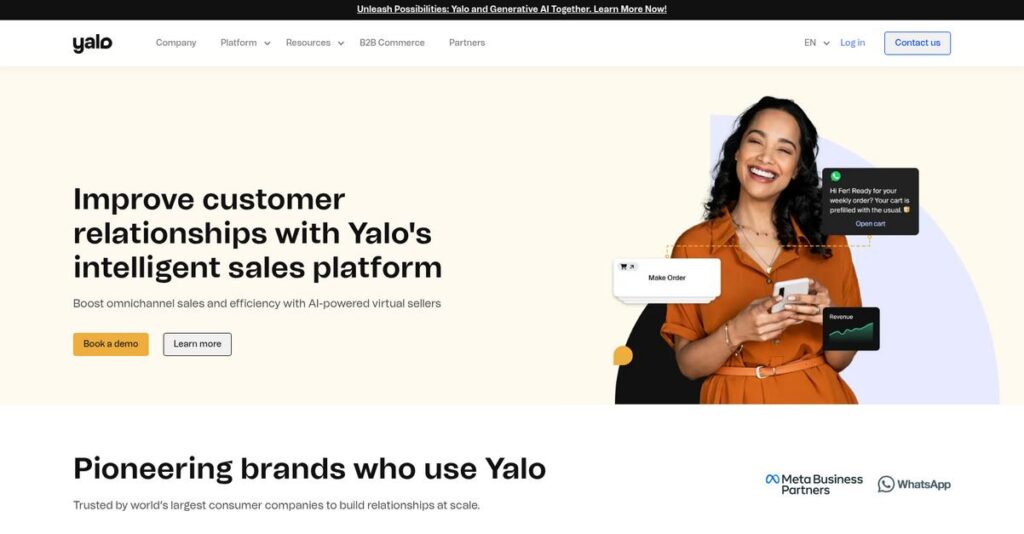 Yalo Homepage