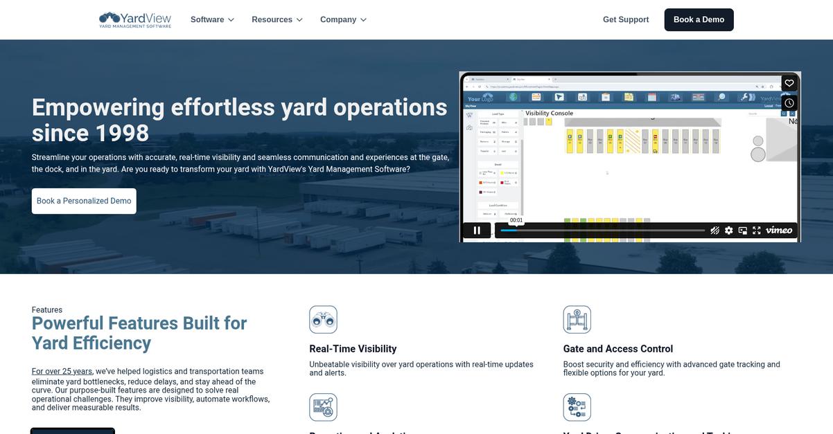 Yard View Homepage