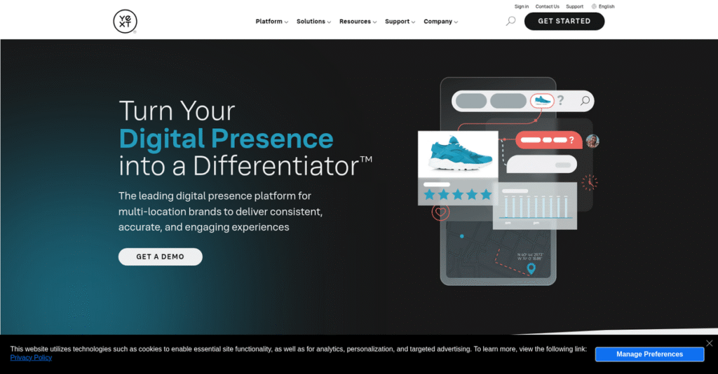 Yext Homepage