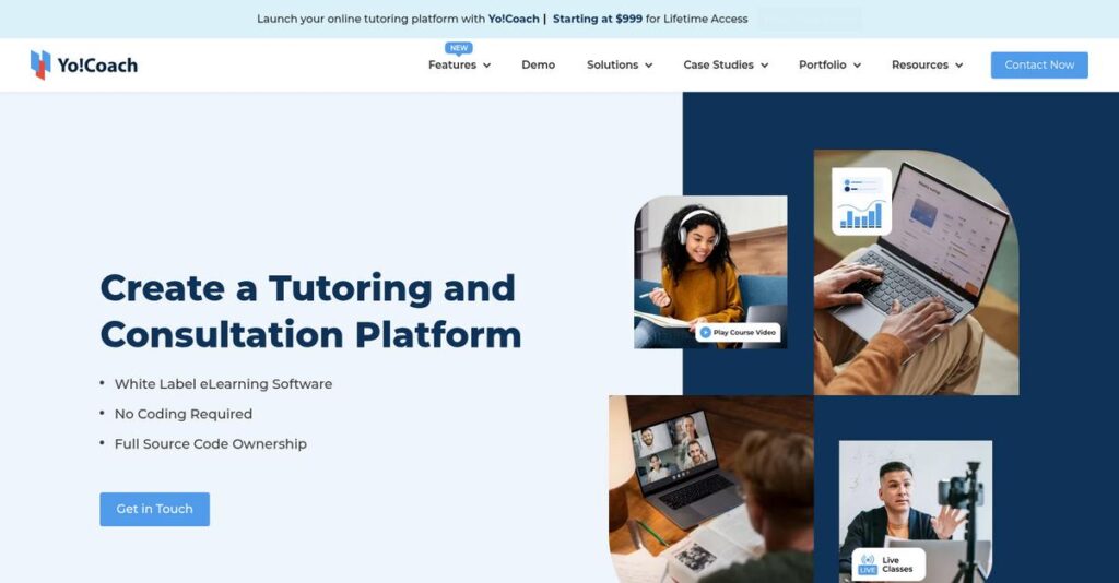 YoCoach Homepage