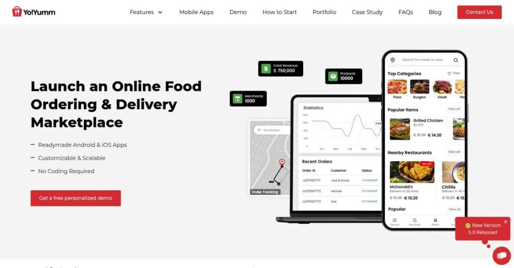 YoYumm Homepage