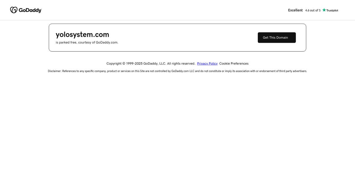 Yolo System Homepage