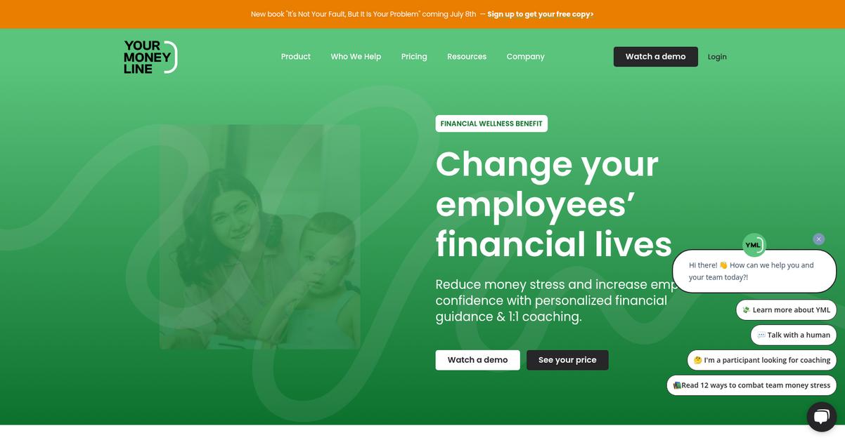 Your Money Line Homepage