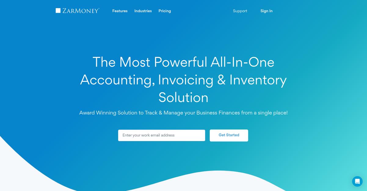 Zar Money Homepage