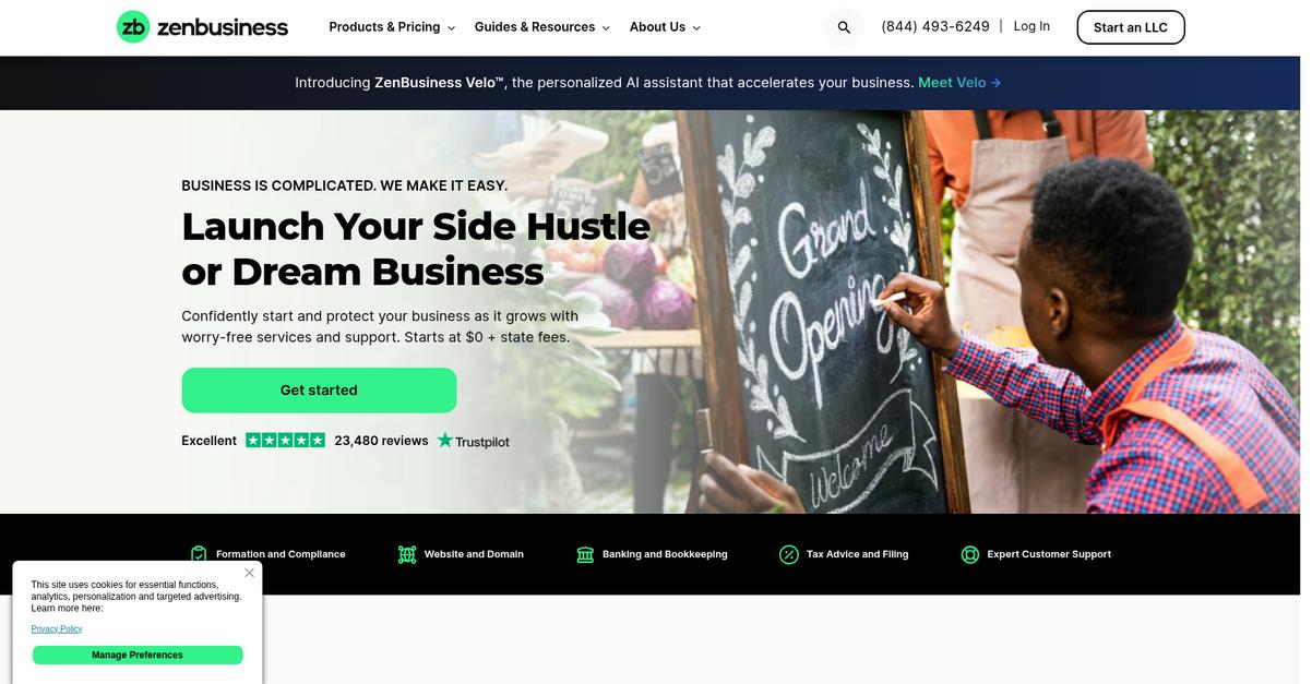 Zen Business Homepage