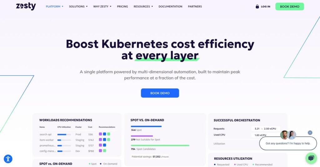 Zesty Homepage