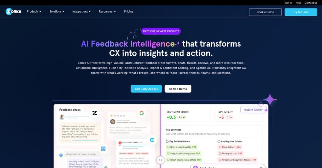 Zonka Feedback Homepage