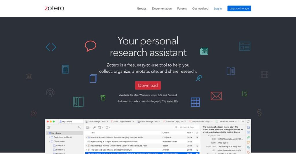 Zotero Homepage