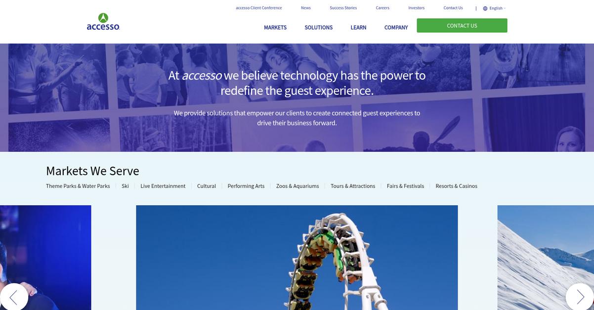 Accesso Homepage