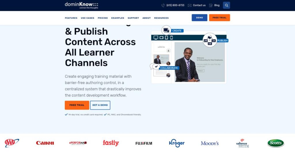 dominKnow Homepage 1