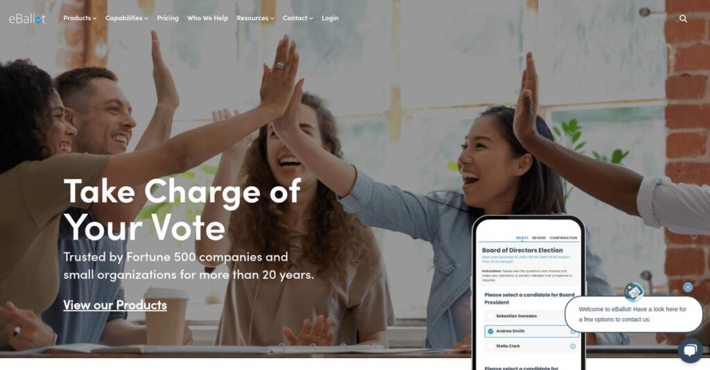 eBallot Homepage