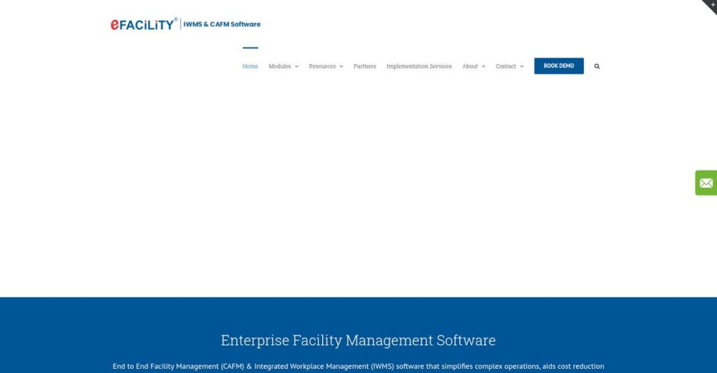 eFACiLiTY Homepage