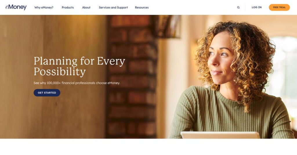 eMoney Advisor Homepage