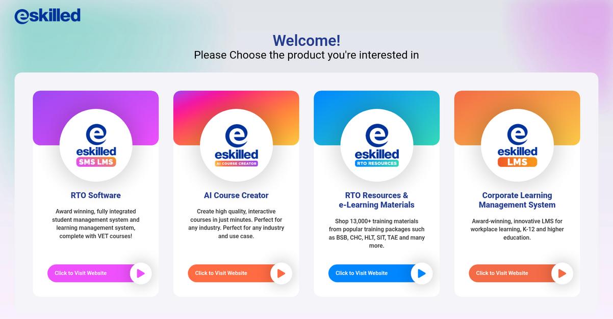 E Skilled Homepage