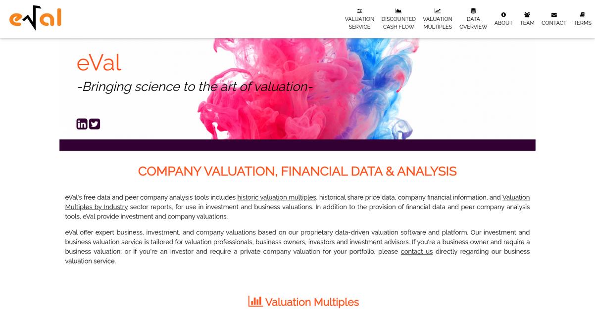 E Val Homepage