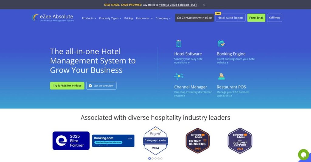 eZee Absolute Homepage