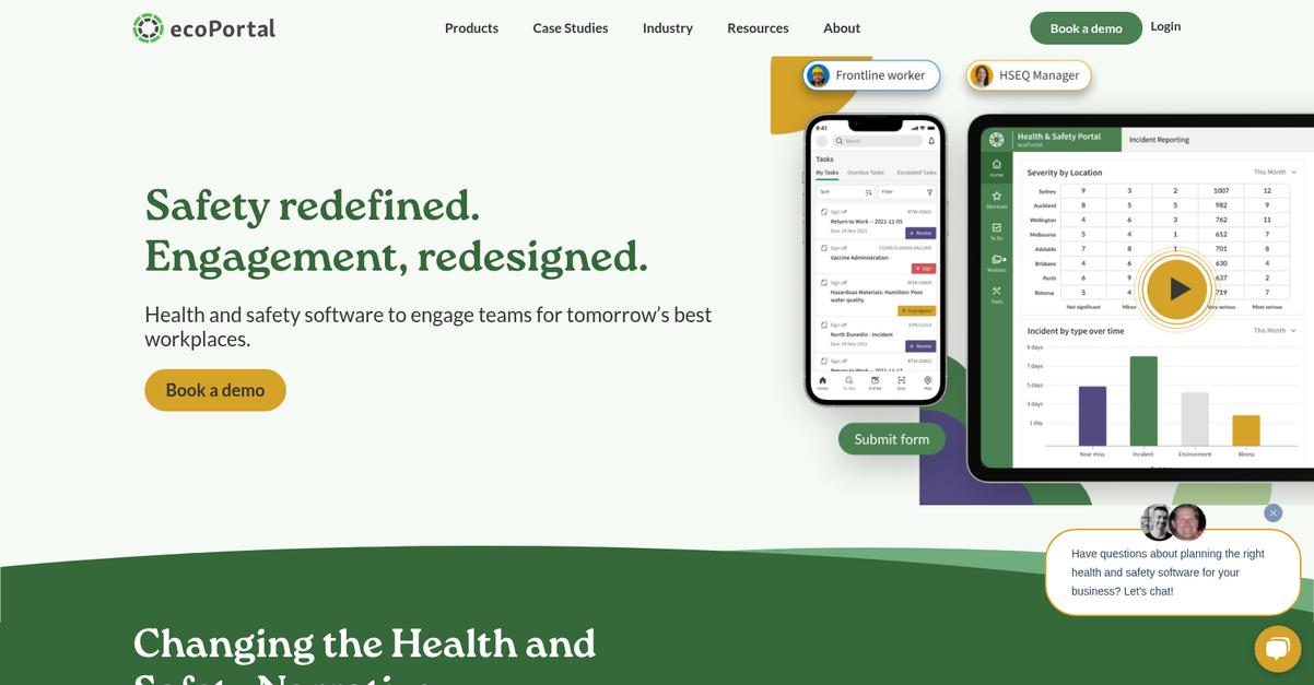 Eco Portal Homepage