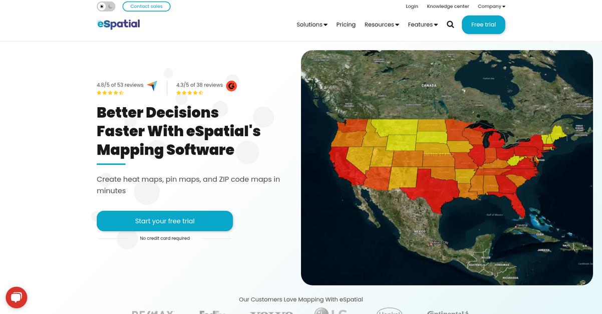 Espatial Homepage