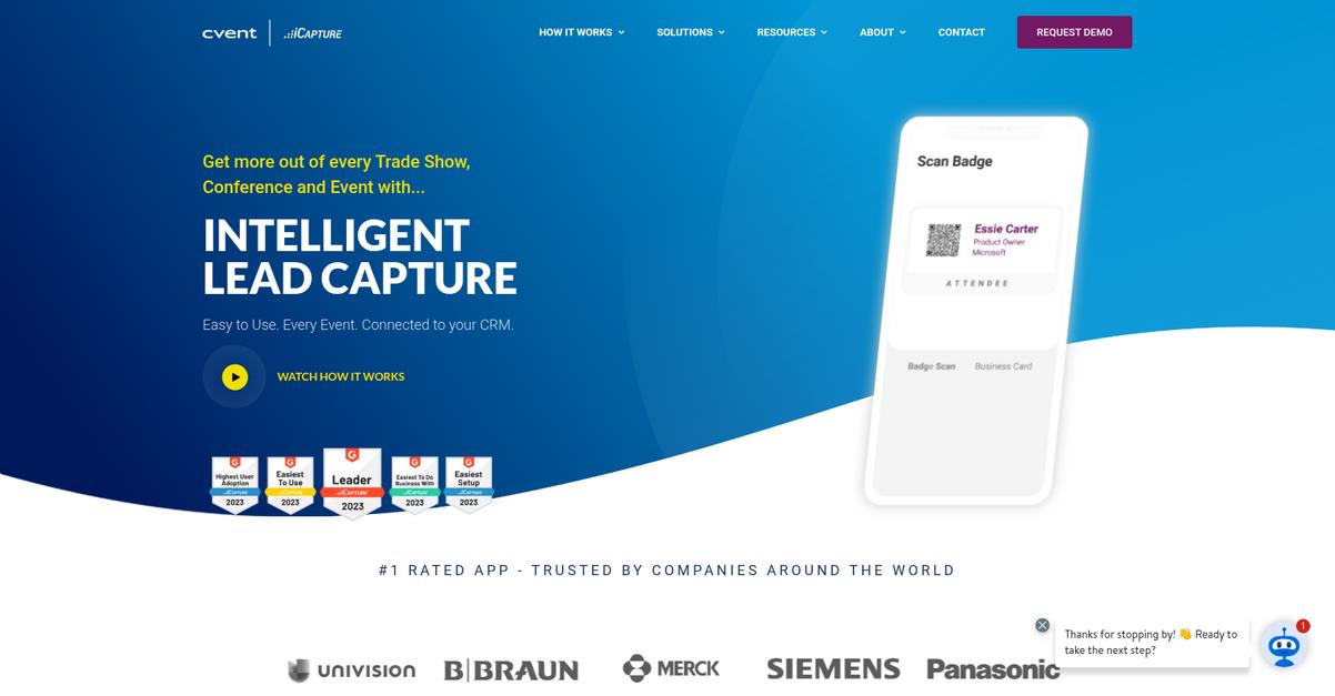 I Capture Homepage