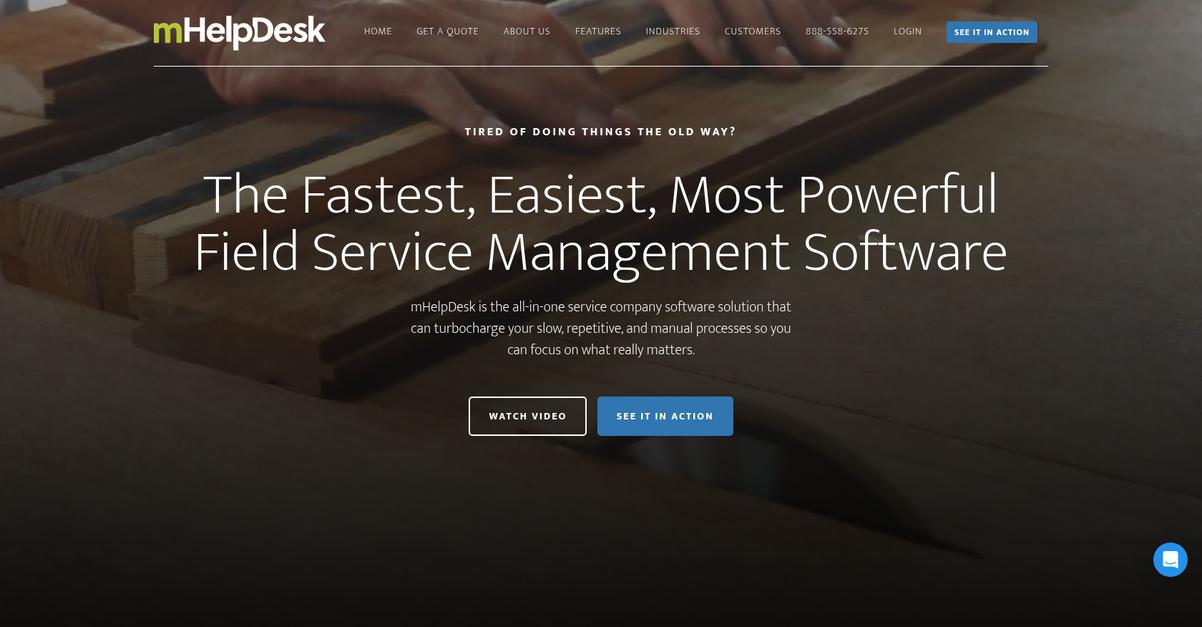 M Help Desk Homepage