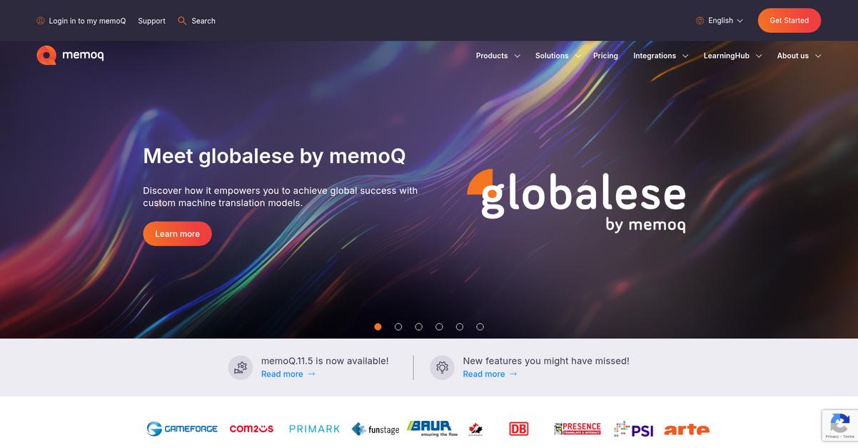 Memo Q Homepage