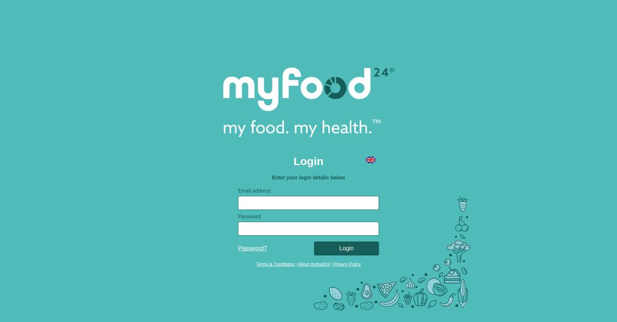 Myfood24 Homepage