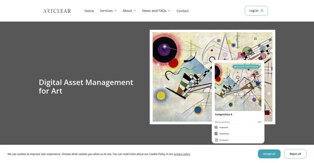 Artclear Homepage