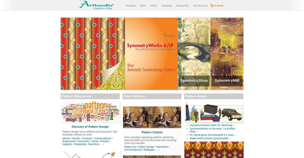 Artlandia Homepage