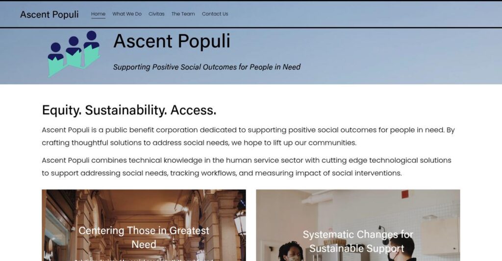Ascent Populi Homepage