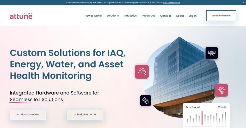 Attune Homepage