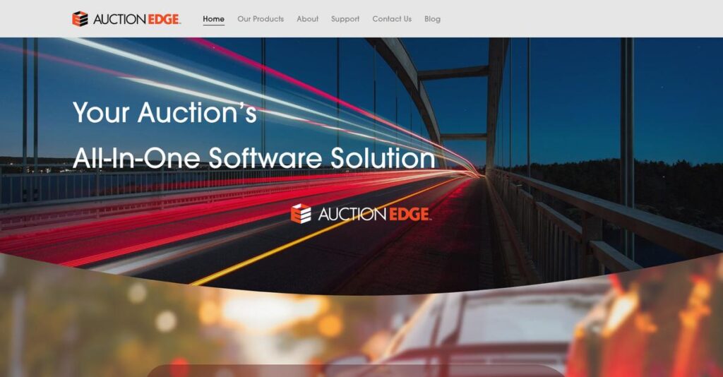 Auction Edge Homepage