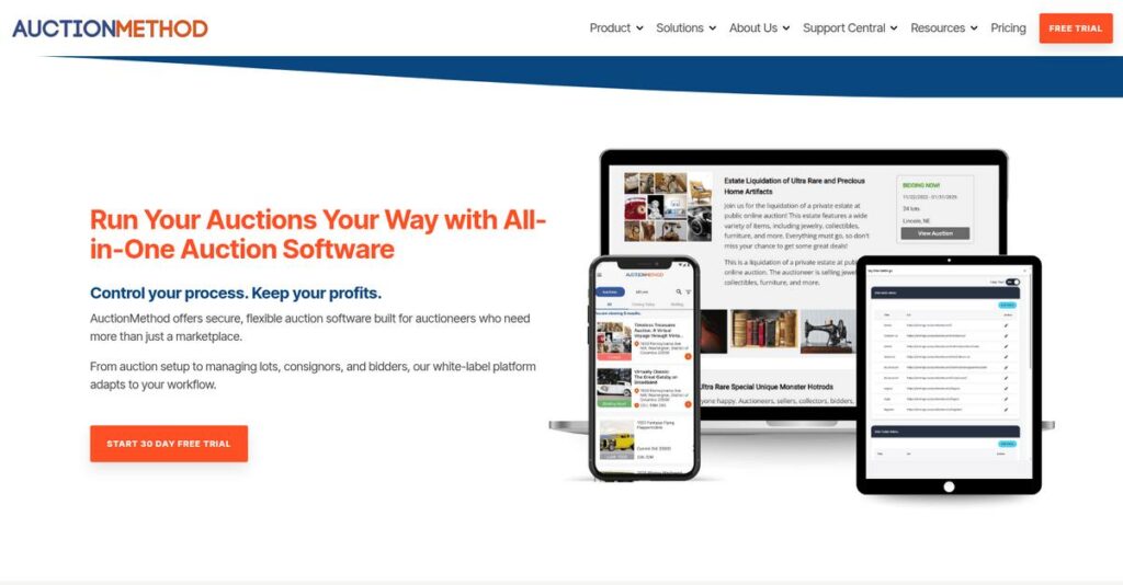 AuctionMethod Homepage