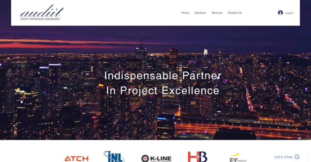 Audiit Homepage