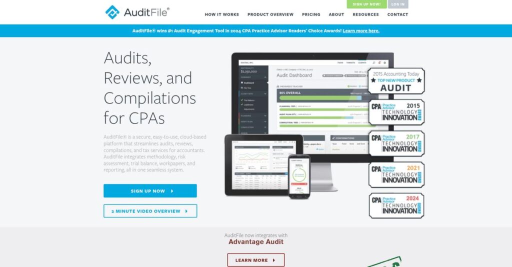 AuditFile Homepage