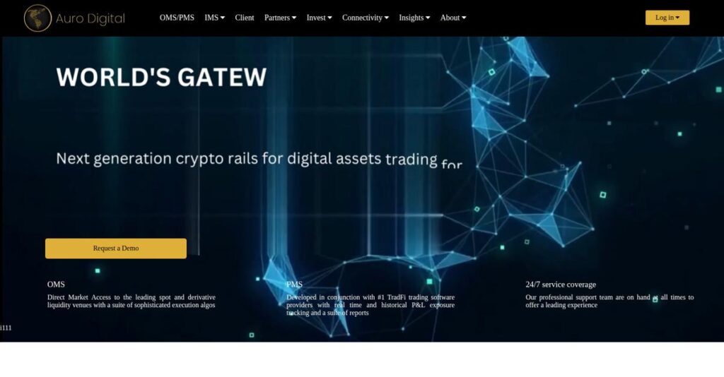 Auro Digital Homepage