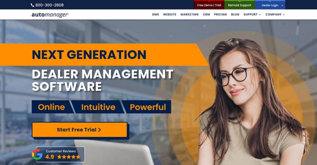AutoManager Homepage