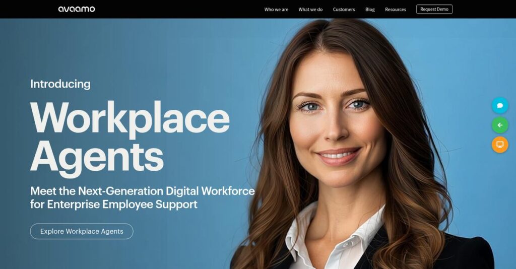 Avaamo Homepage