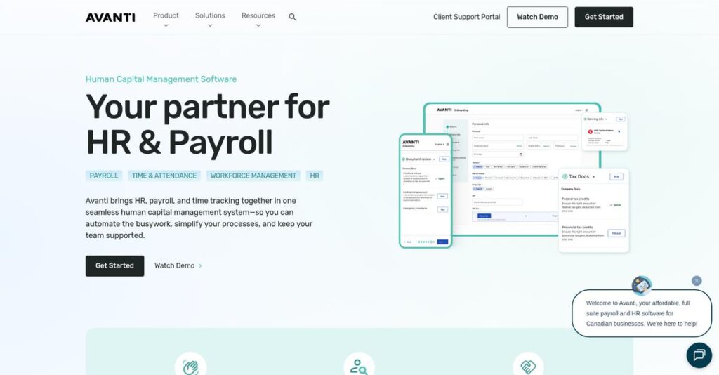 Avanti Homepage