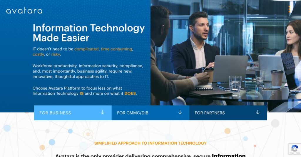Avatara Homepage