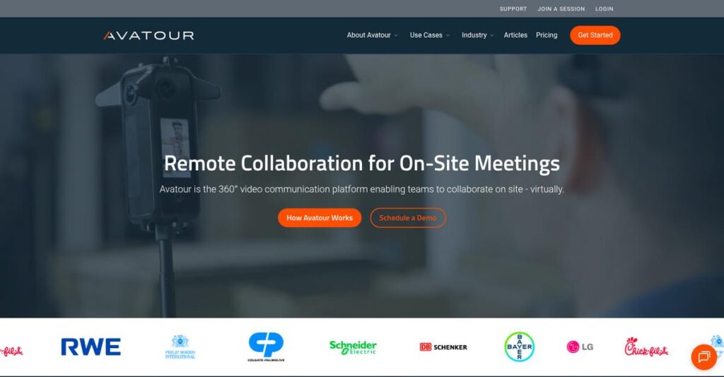 Avatour Homepage