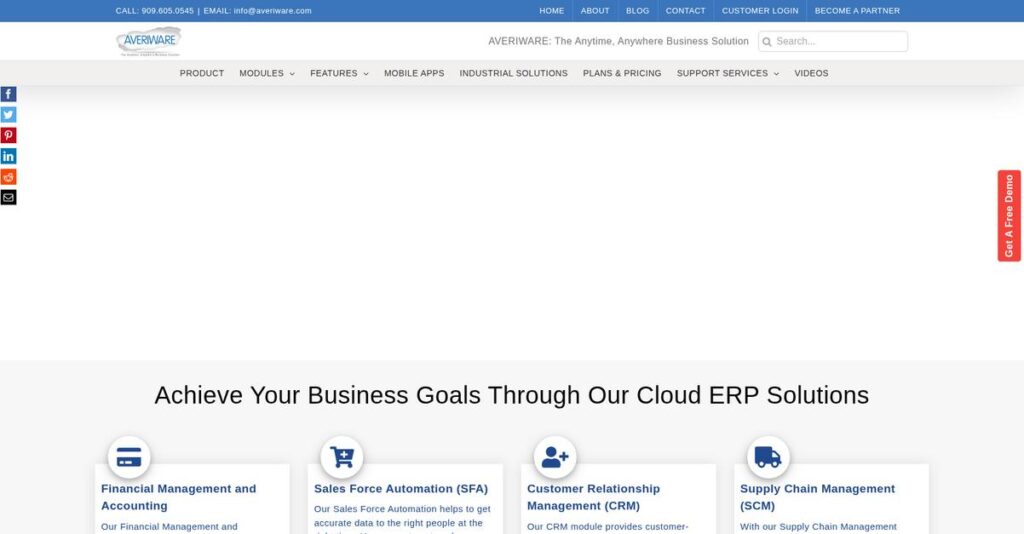 Averiware Homepage