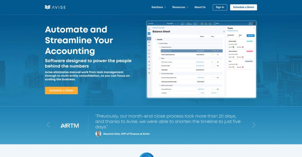 Avise Homepage