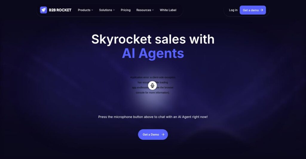 B2B Rocket Homepage